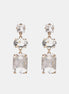 Aria | 3 - Tier Drop Stud Earrings - 101300158037035 - Jewellery - Ivory & White