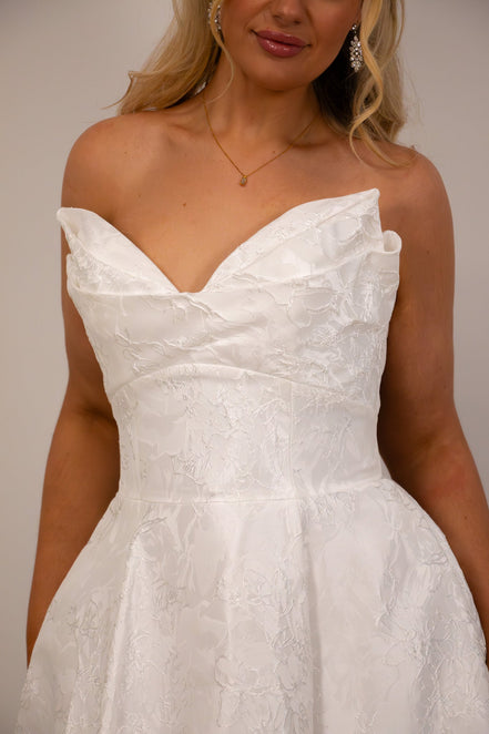Aris -  - Wedding Dress - Ivory & White