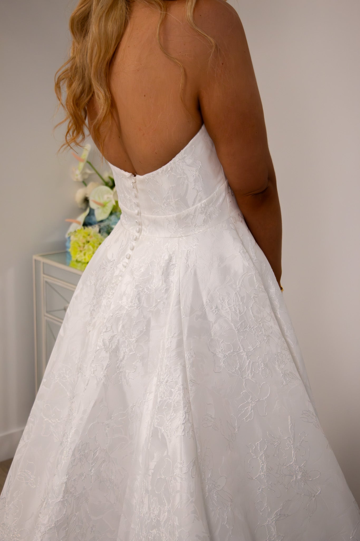 Aris -  - Wedding Dress - Ivory & White