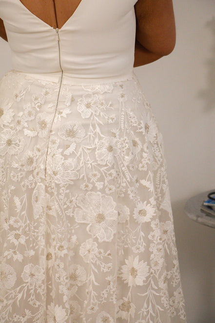 Asha -  - Wedding Dress - Ivory & White
