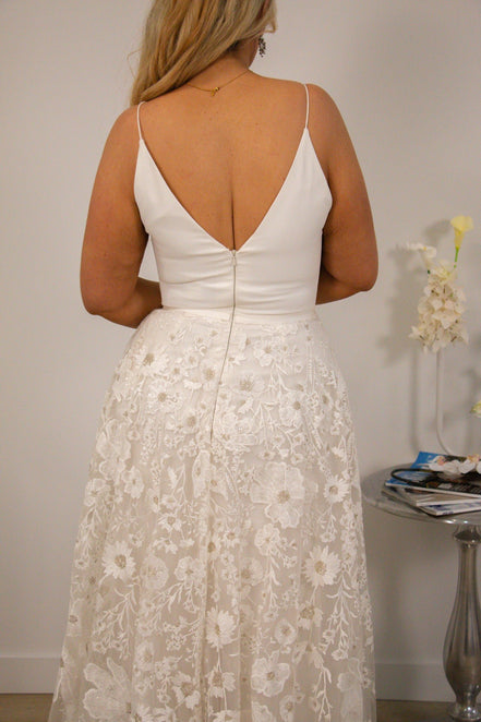 Asha -  - Wedding Dress - Ivory & White