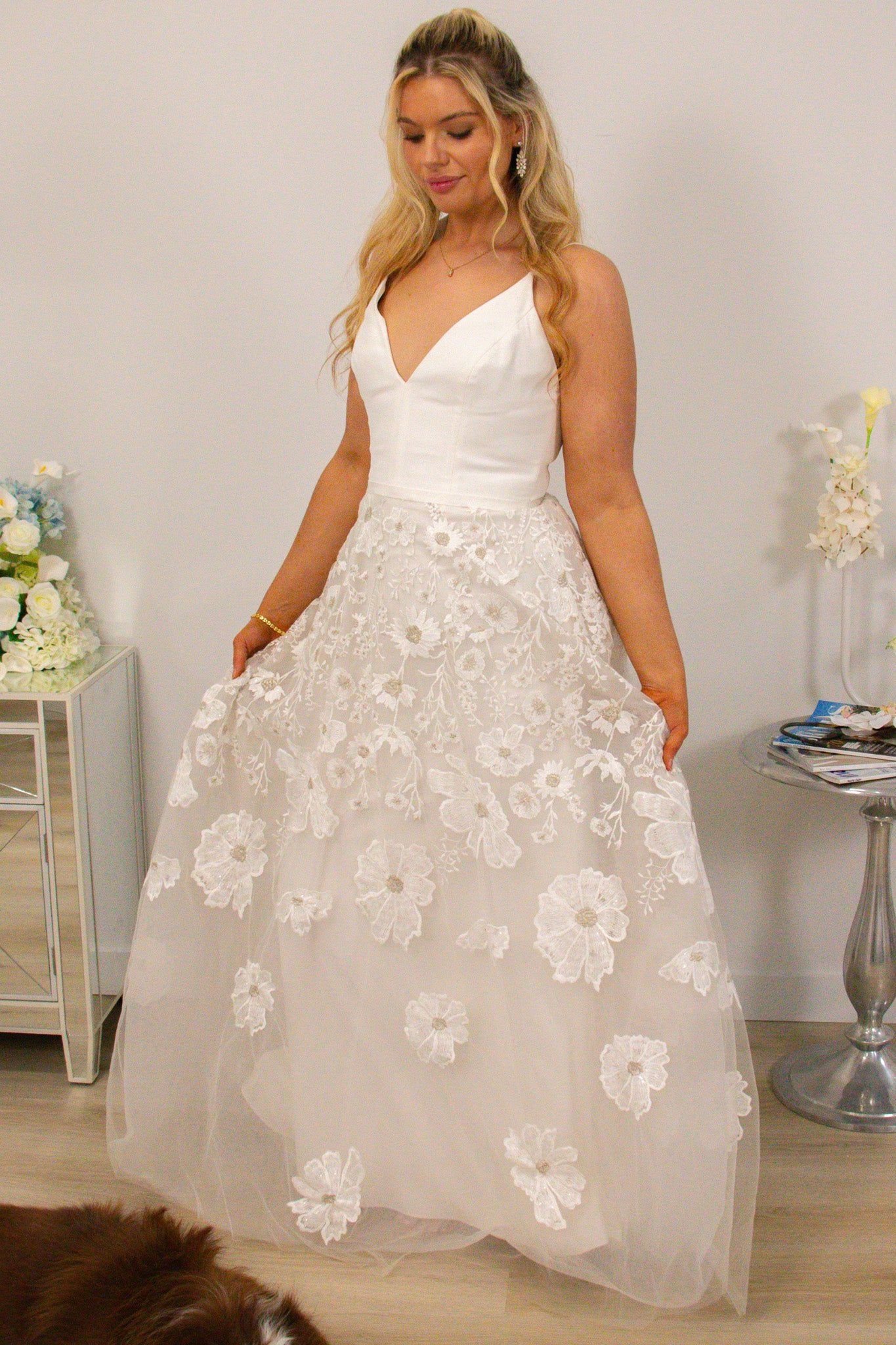 Asha -  - Wedding Dress - Ivory & White