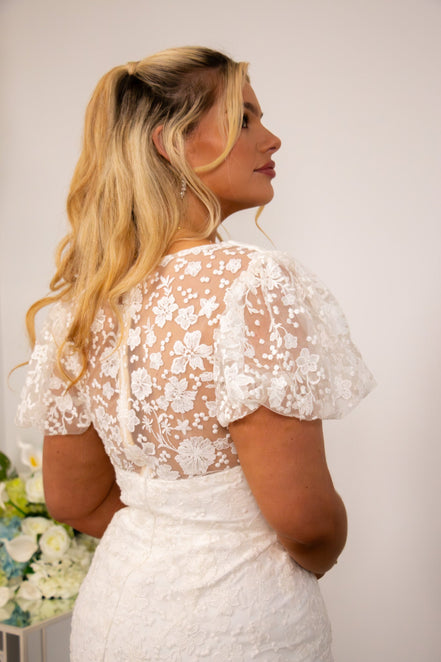 Astrid -  - Wedding Dress - Ivory & White