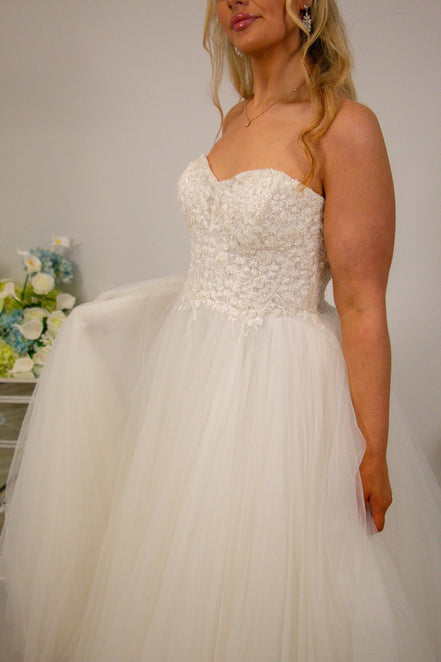 Athena -  - Wedding Dress - Ivory & White