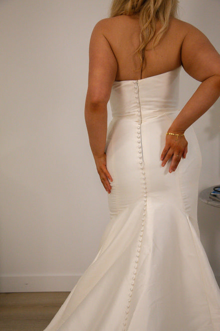 August -  - Wedding Dress - Ivory & White