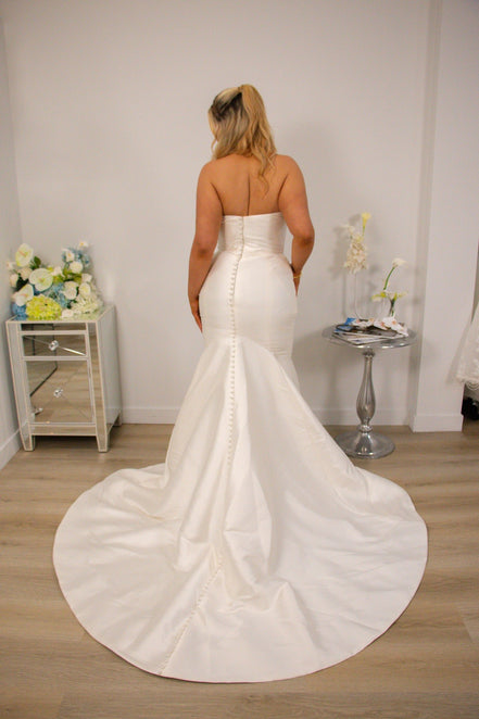 August -  - Wedding Dress - Ivory & White