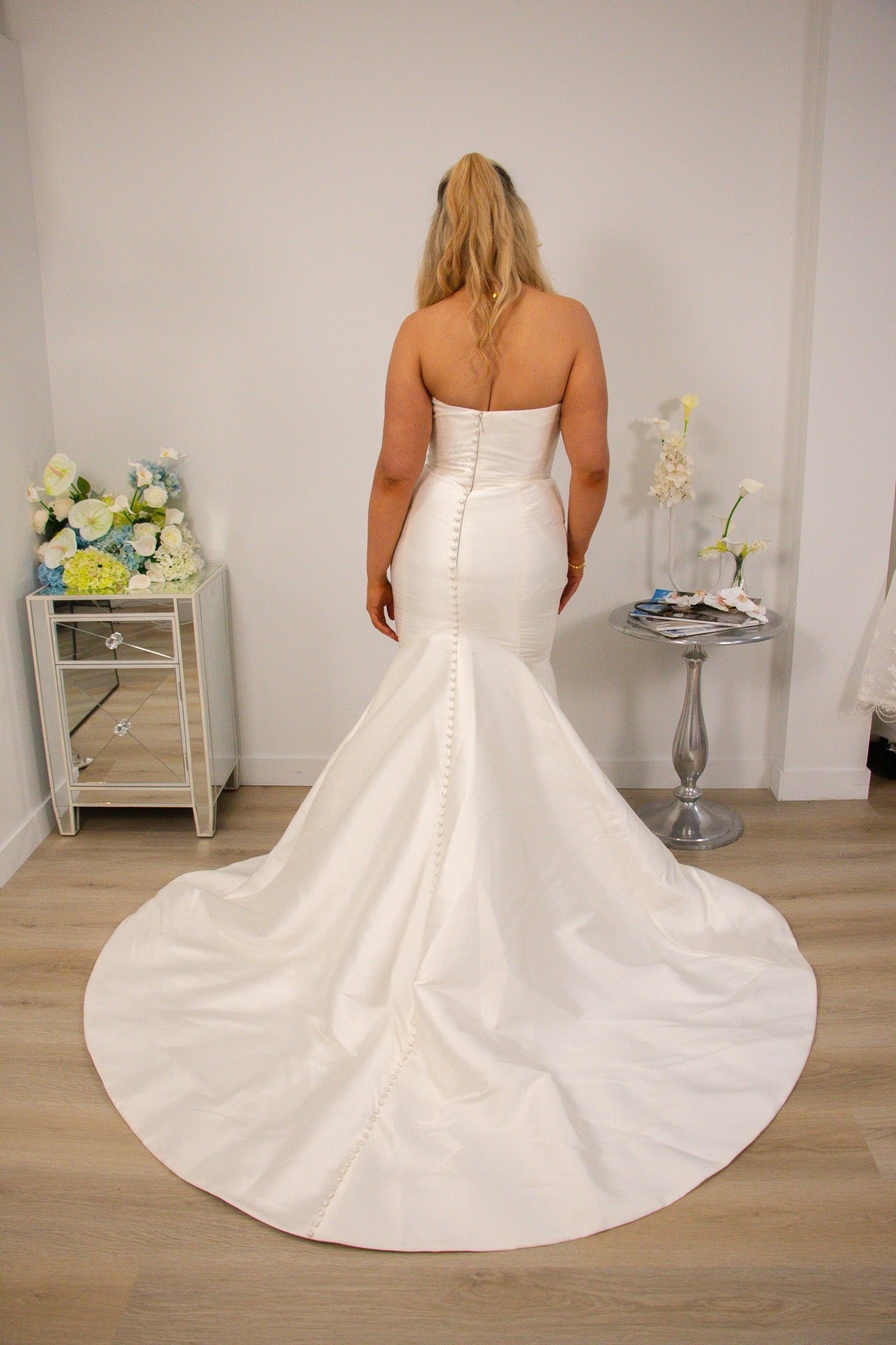 August -  - Wedding Dress - Ivory & White