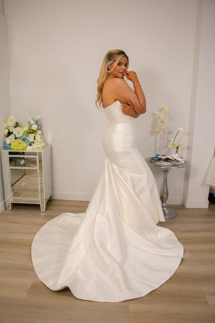 August -  - Wedding Dress - Ivory & White