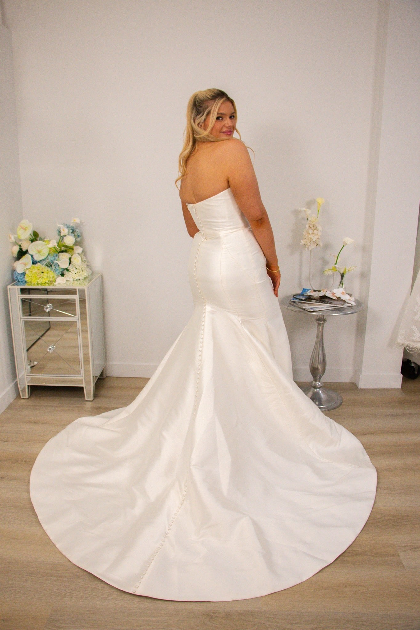 August -  - Wedding Dress - Ivory & White