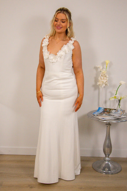 Aura -  - Wedding Dress - Ivory & White