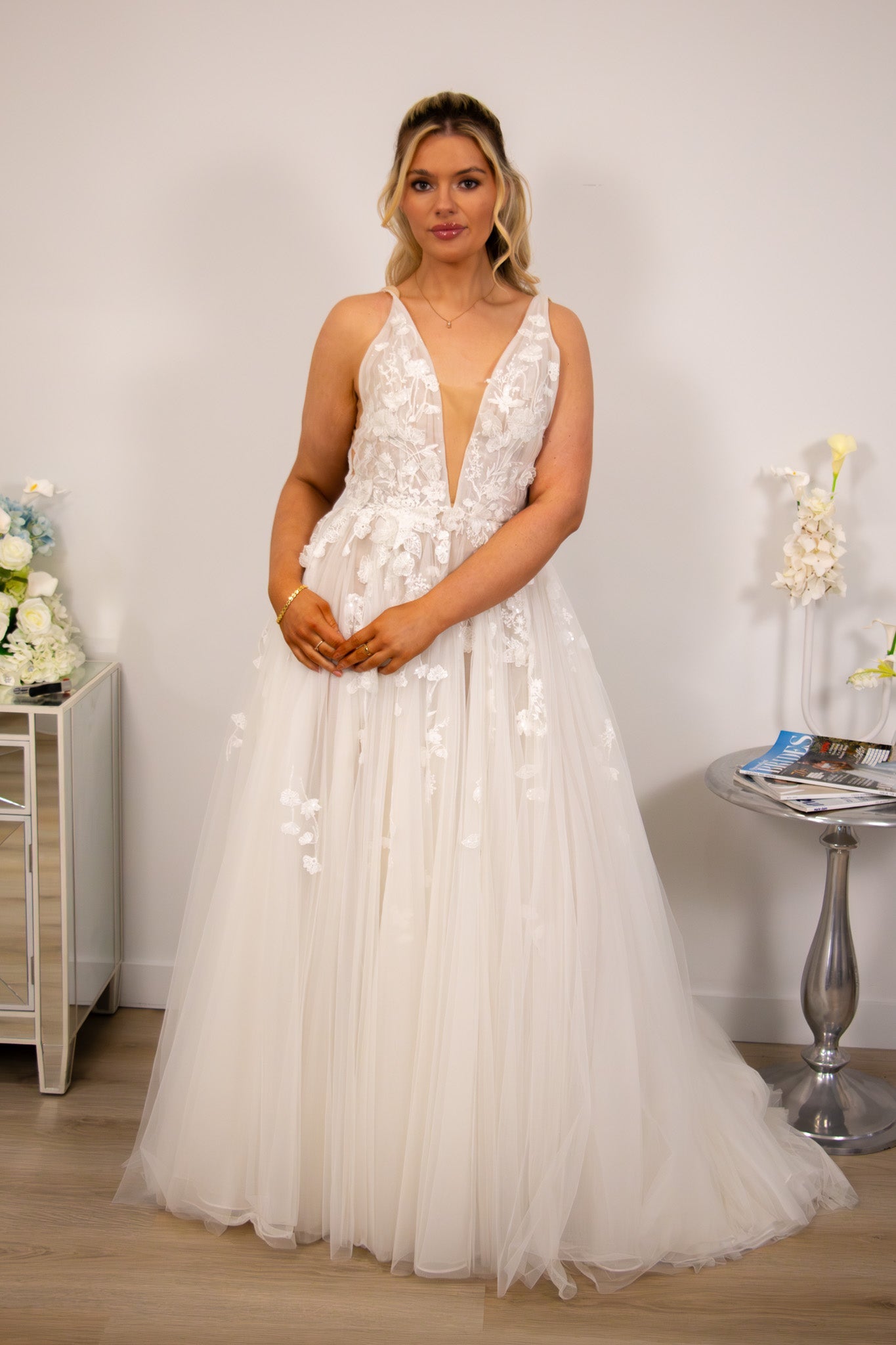 Avery -  - Wedding Dress - Ivory & White