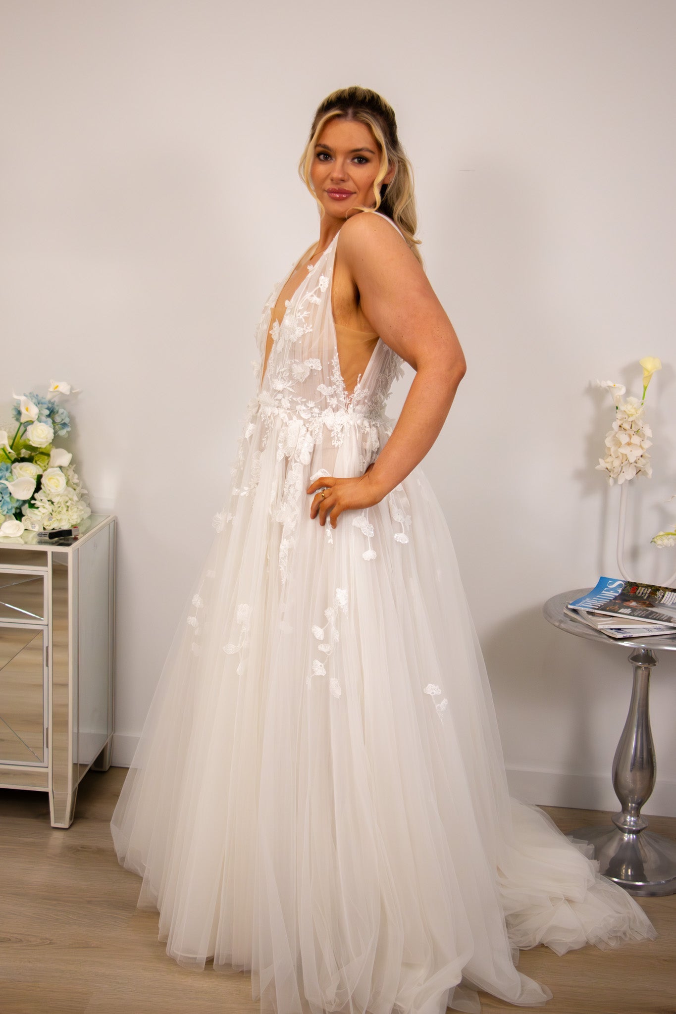 Avery -  - Wedding Dress - Ivory & White