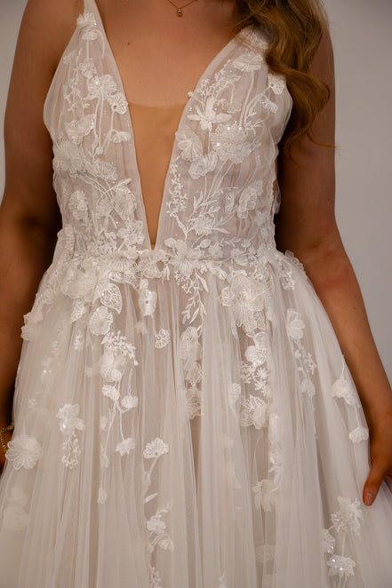 Avery -  - Wedding Dress - Ivory & White