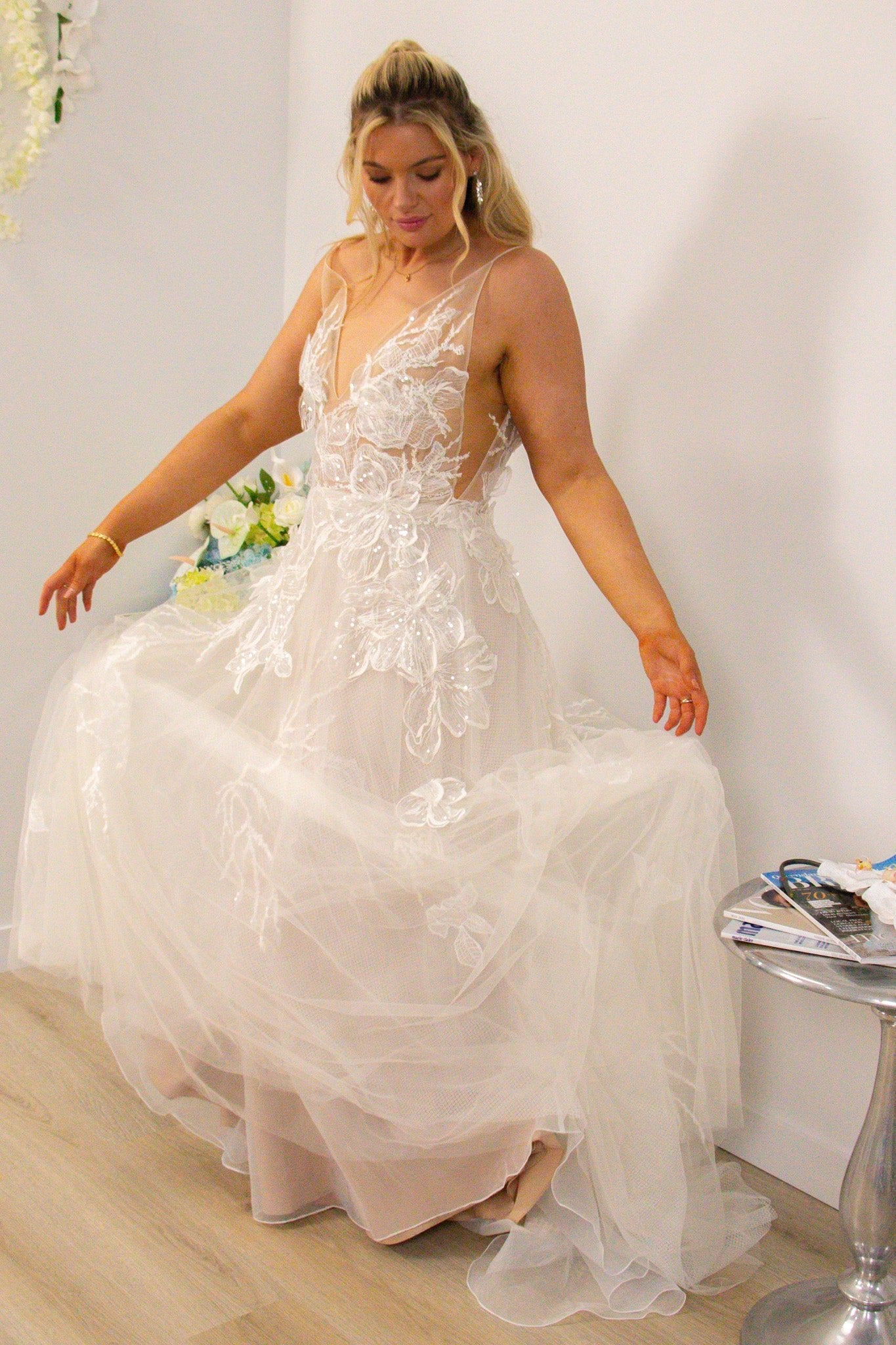 Beatix -  - Wedding Dress - Ivory & White
