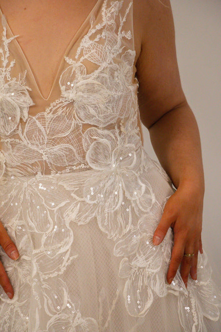 Beatix -  - Wedding Dress - Ivory & White