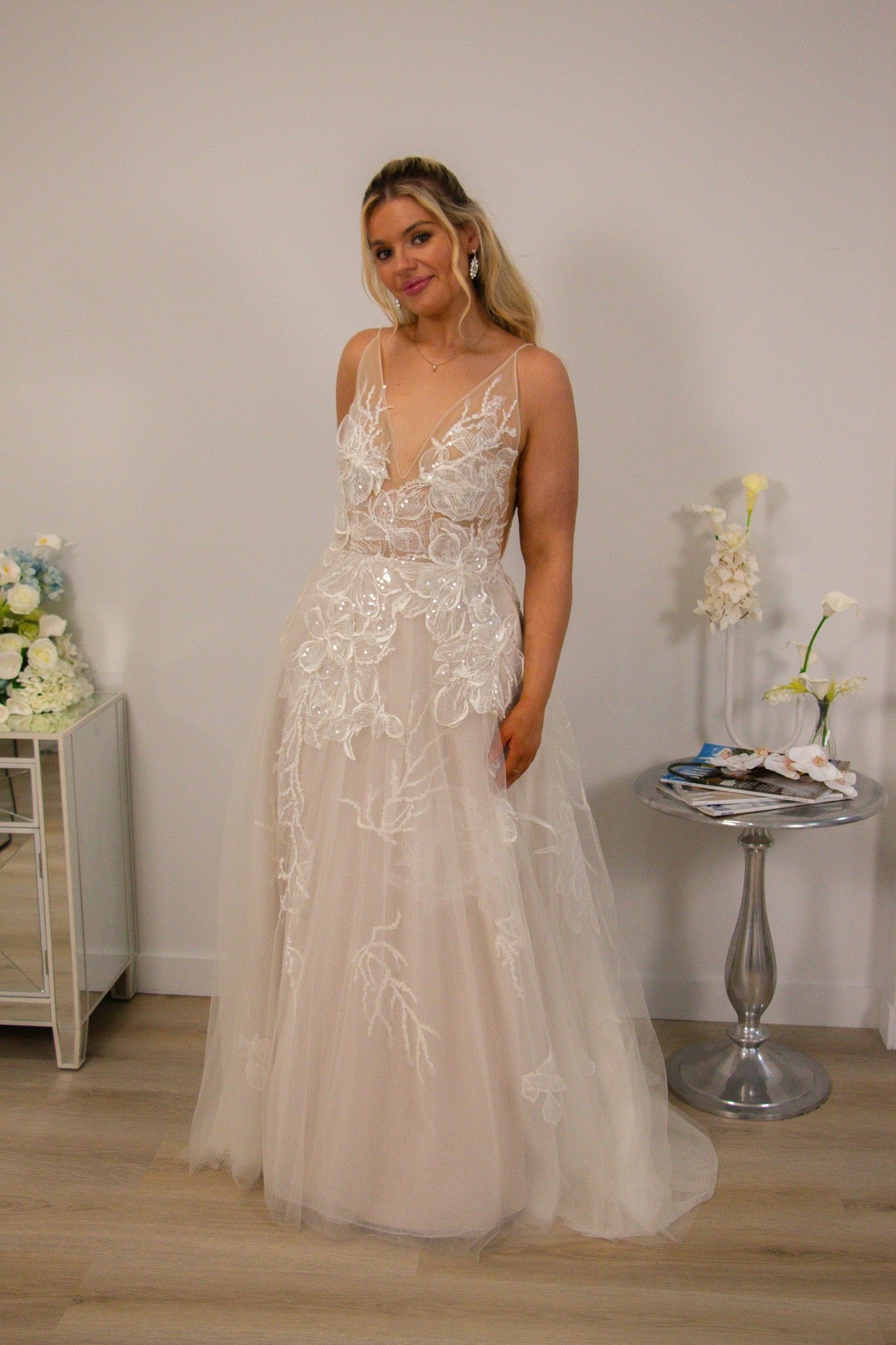 Beatix -  - Wedding Dress - Ivory & White
