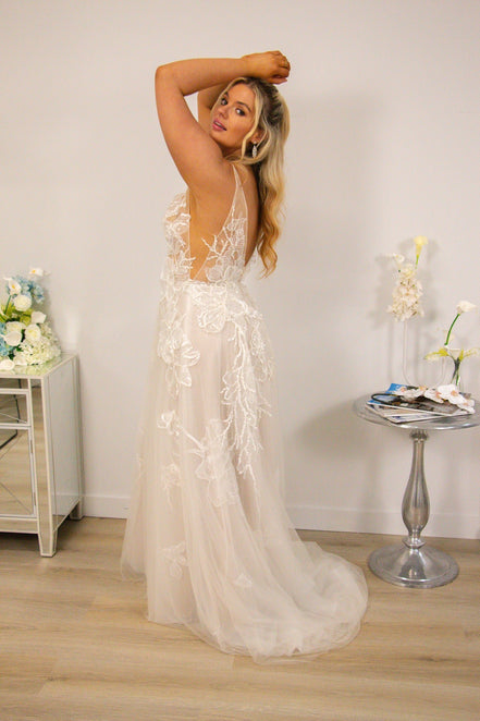 Beatix -  - Wedding Dress - Ivory & White