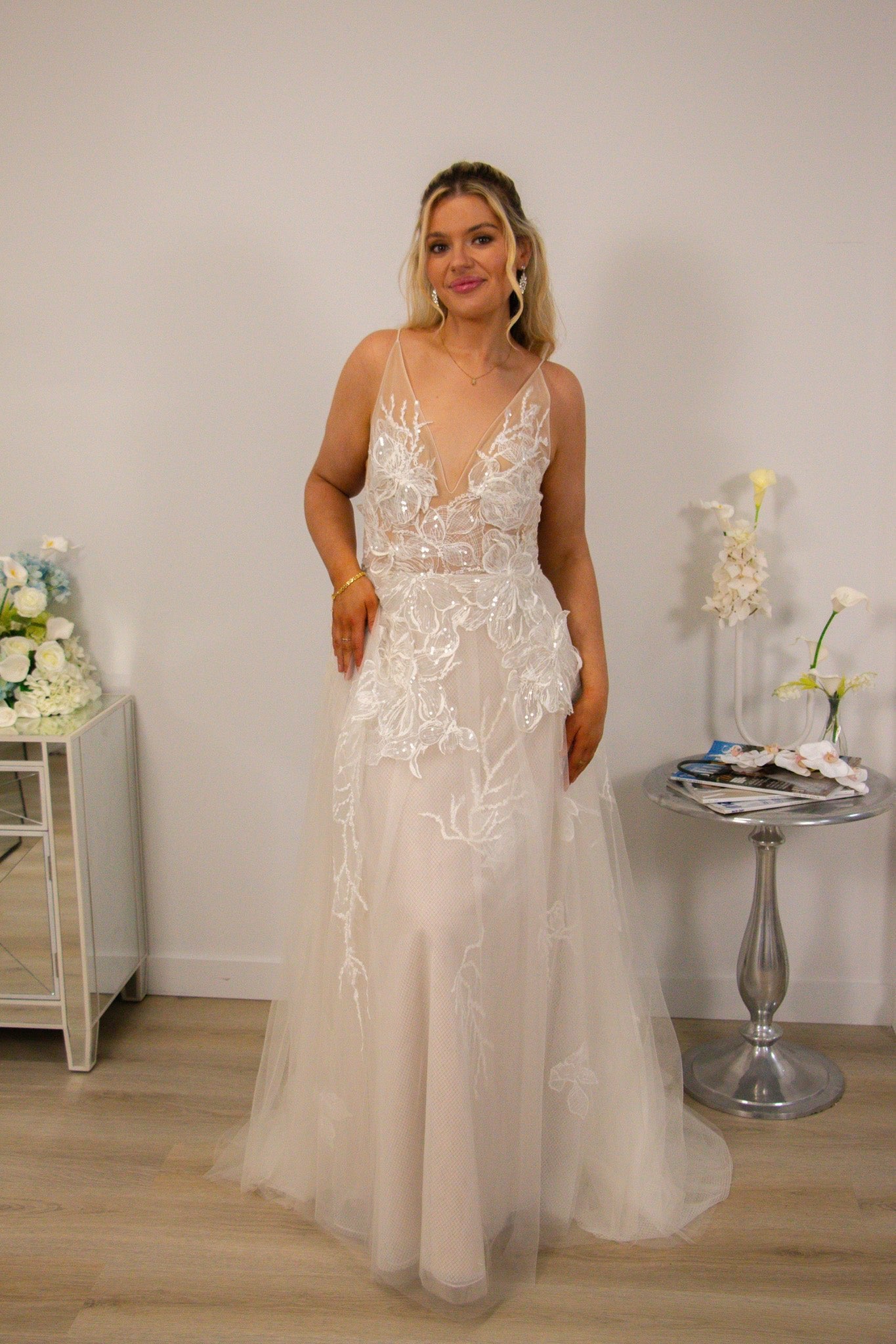 Beatix -  - Wedding Dress - Ivory & White