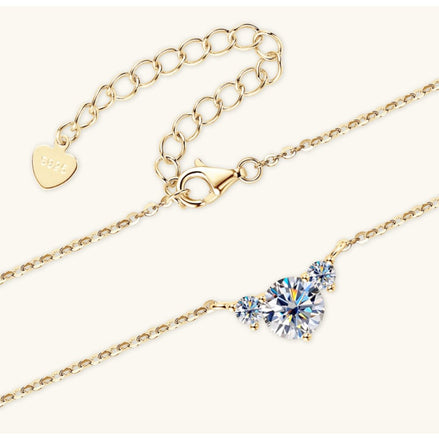Beatrice | Moissanite Necklace - 100500915341946 - Jewellery - Ivory & White