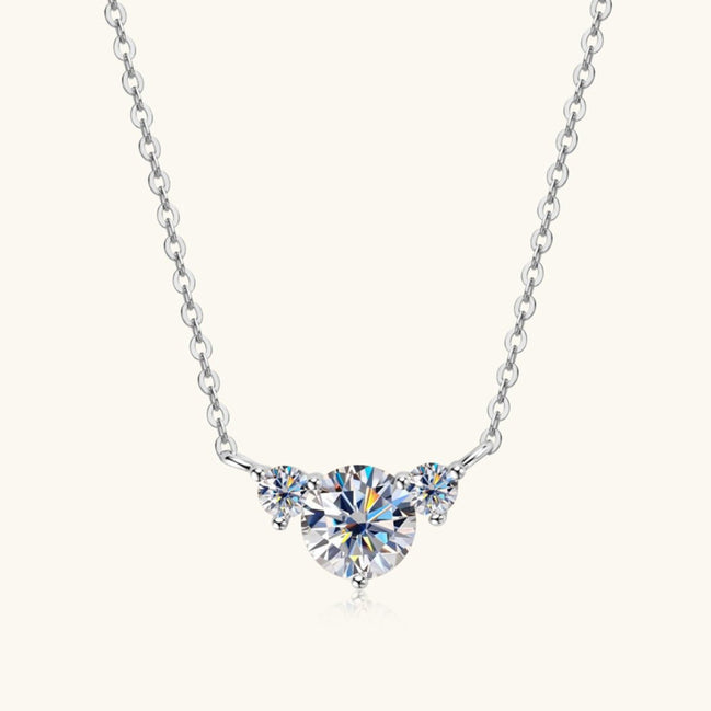 Beatrice | Moissanite Necklace - 100500915341946 - Jewellery - Ivory & White
