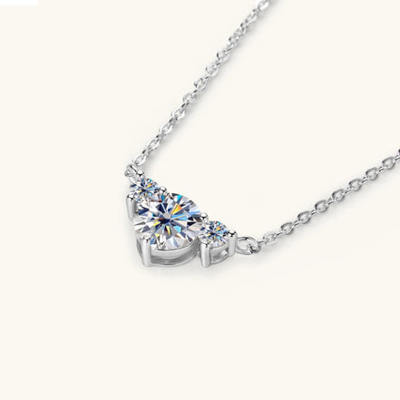 Beatrice | Moissanite Necklace - 100500915341946 - Jewellery - Ivory & White