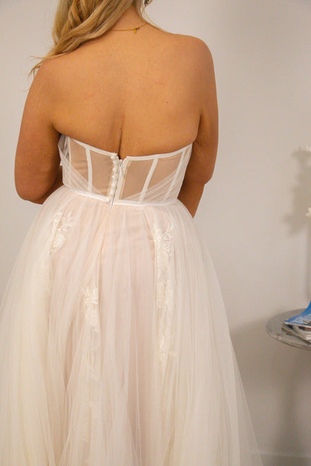 Beau -  - Wedding Dress - Ivory & White