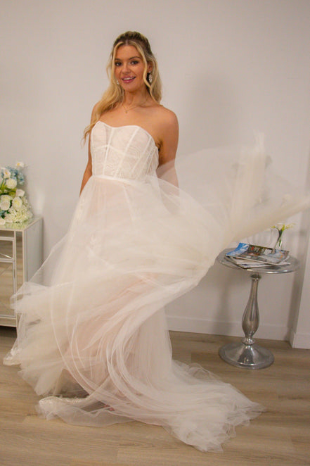 Beau -  - Wedding Dress - Ivory & White