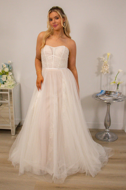 Beau -  - Wedding Dress - Ivory & White