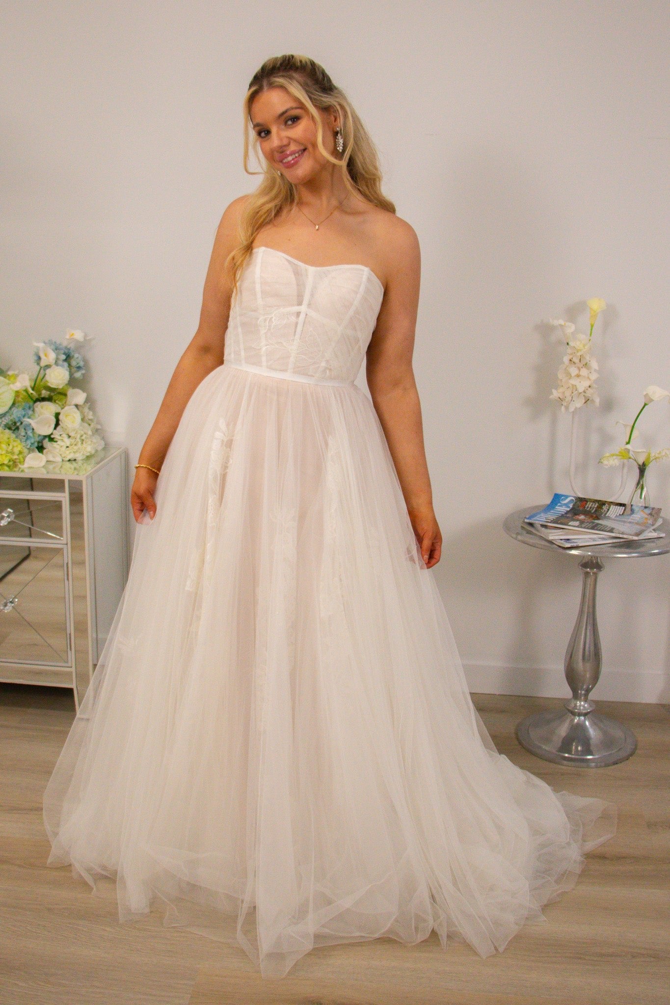 Beau -  - Wedding Dress - Ivory & White