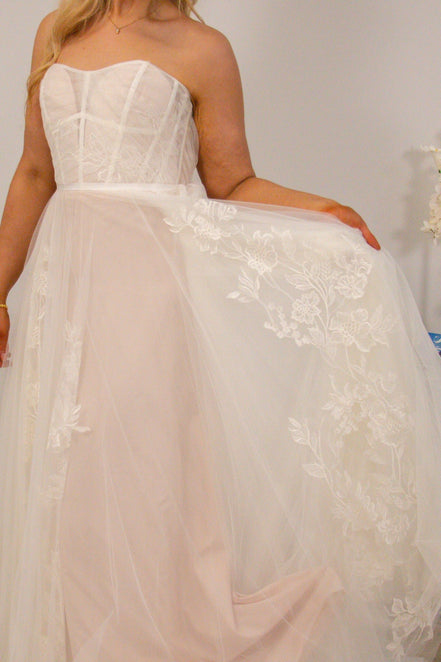 Beau -  - Wedding Dress - Ivory & White