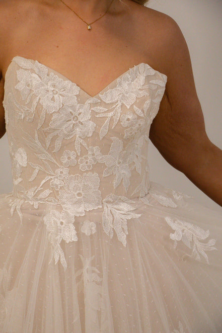 Belinda -  - Wedding Dress - Ivory & White