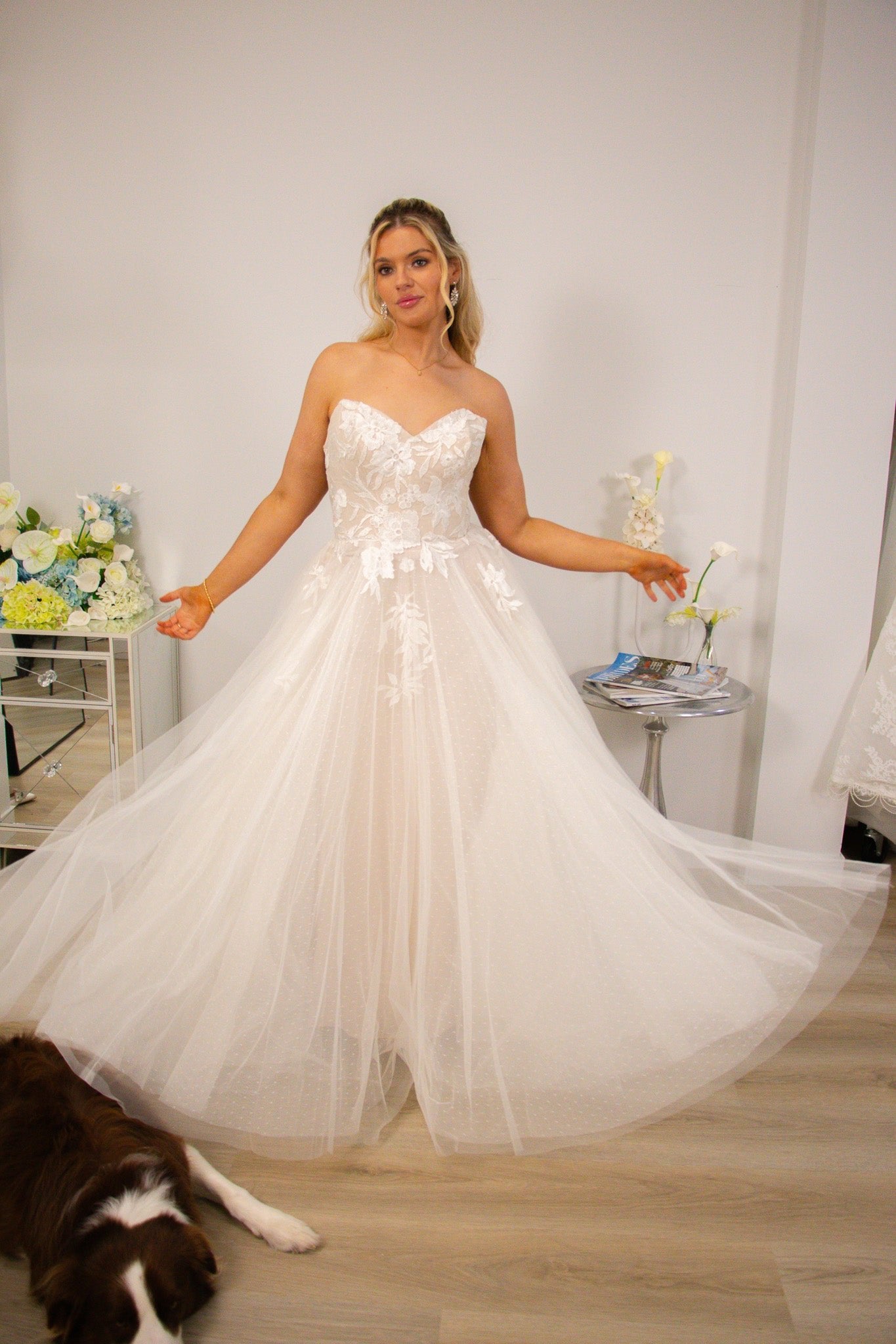 Belinda -  - Wedding Dress - Ivory & White