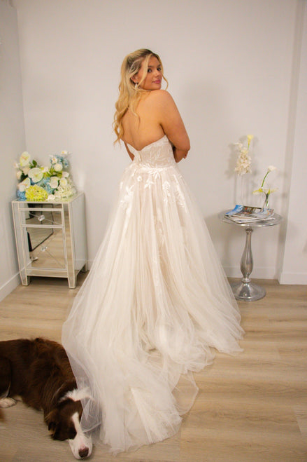Belinda -  - Wedding Dress - Ivory & White