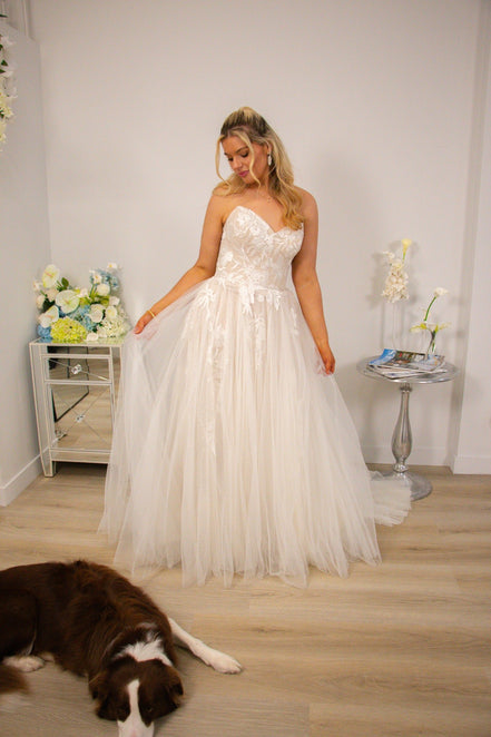 Belinda -  - Wedding Dress - Ivory & White