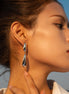 Bethanie | Double Teardrop Earrings - Silver - 100500052842192 - Jewellery - Ivory & White