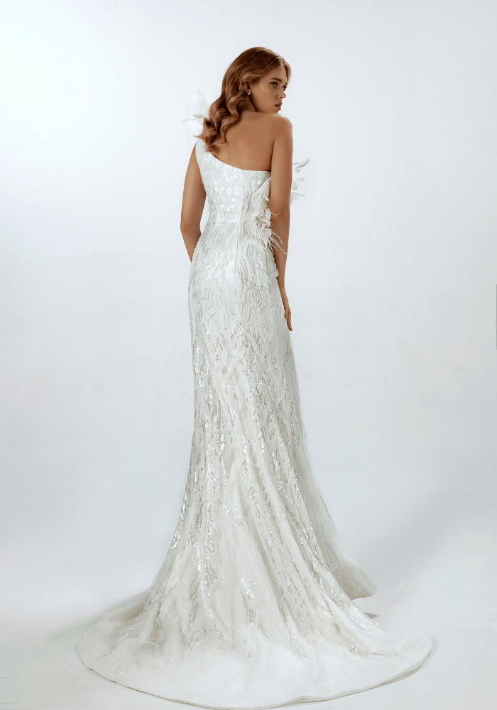 Billie - Wedding Dress - Ivory & White