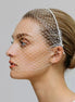 Birdie | Headband Lace Veil - 200001033:2000037605 - Bridal Accessories - Ivory & White