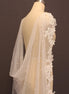 Bonita - 14:200002130;5:361385400cm - Bridal Veil - Ivory & White