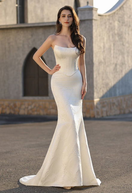 Bonnie -  - Wedding Dress - Ivory & White