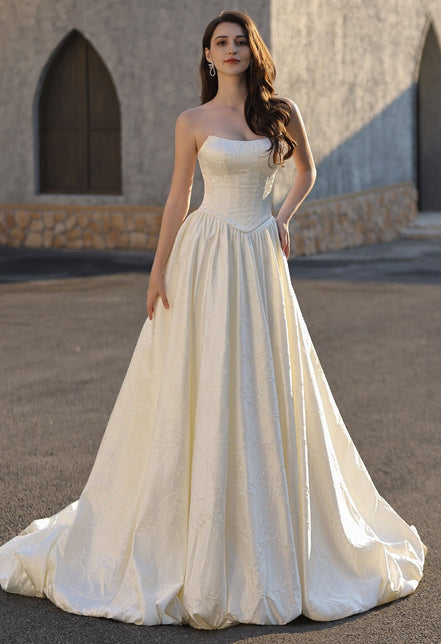 Bonnie -  - Wedding Dress - Ivory & White