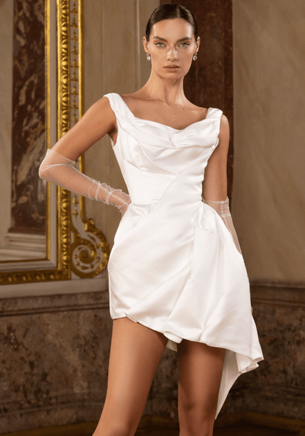 Brilla - Wedding Dress - Ivory & White