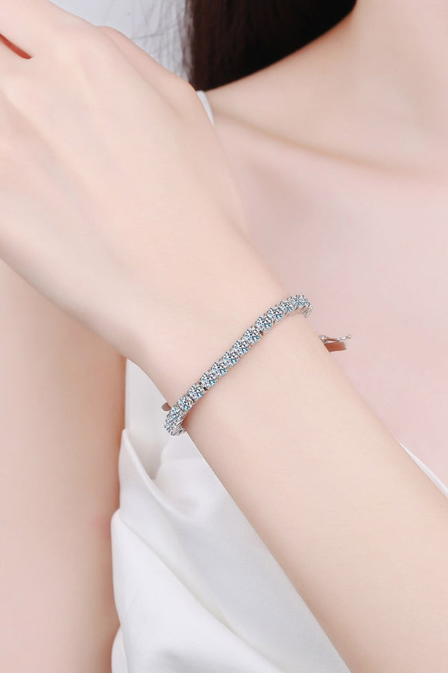 Brooklyn | Moissanite Tennis Bracelet - 100100981377691 - Jewellery - Ivory & White