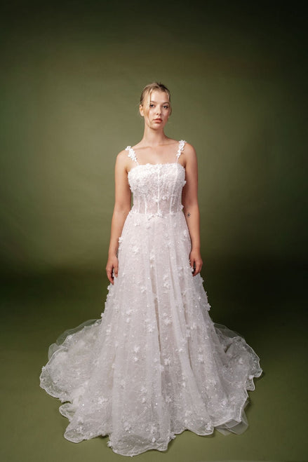 Catherine -  - Wedding Dress - Ivory & White