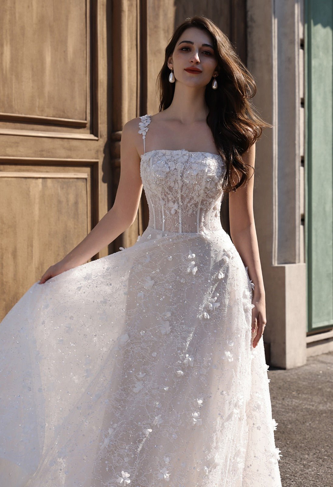 Catherine -  - Wedding Dress - Ivory & White