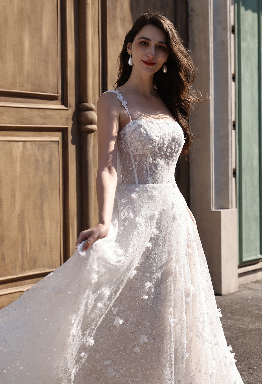 Catherine -  - Wedding Dress - Ivory & White