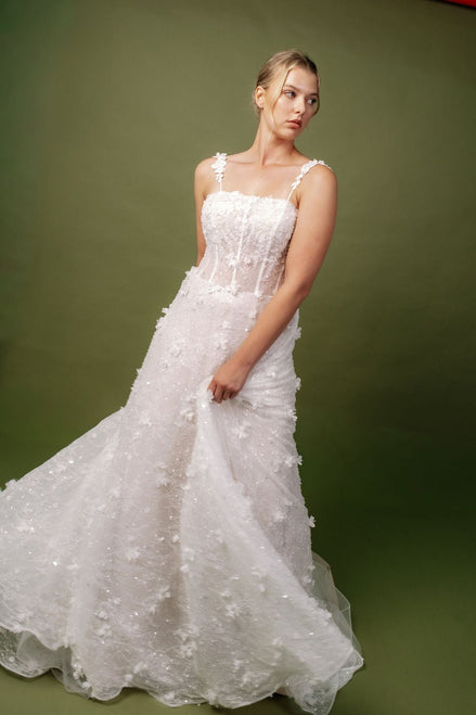 Catherine -  - Wedding Dress - Ivory & White