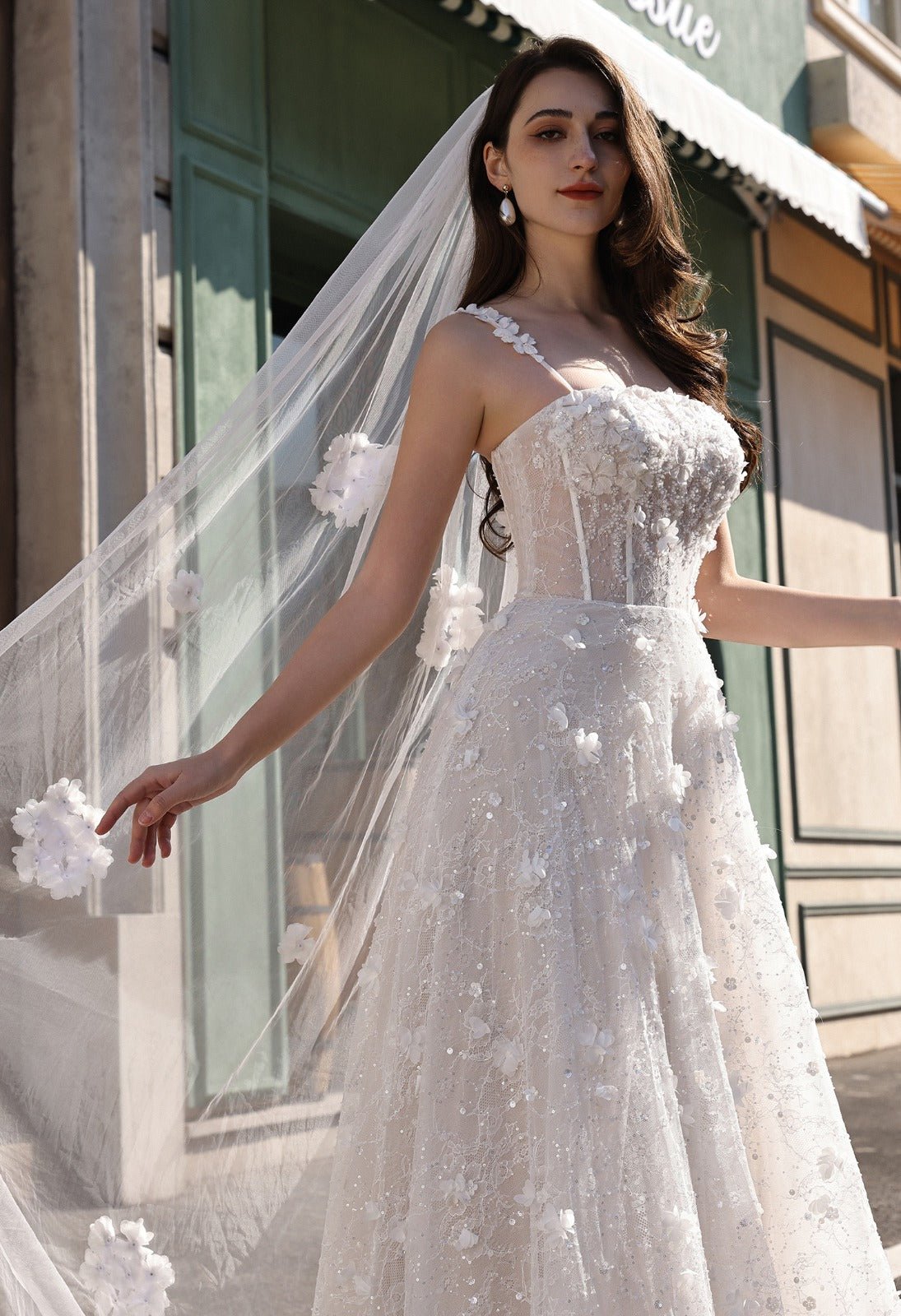 Catherine -  - Wedding Dress - Ivory & White