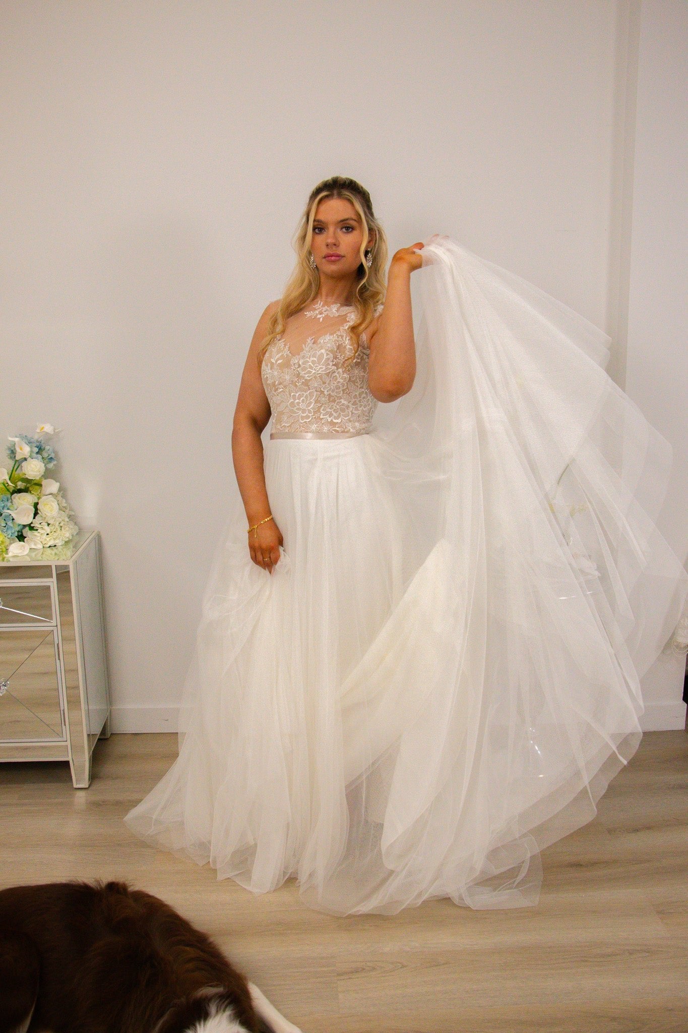 Chandler -  - Wedding Dress - Ivory & White