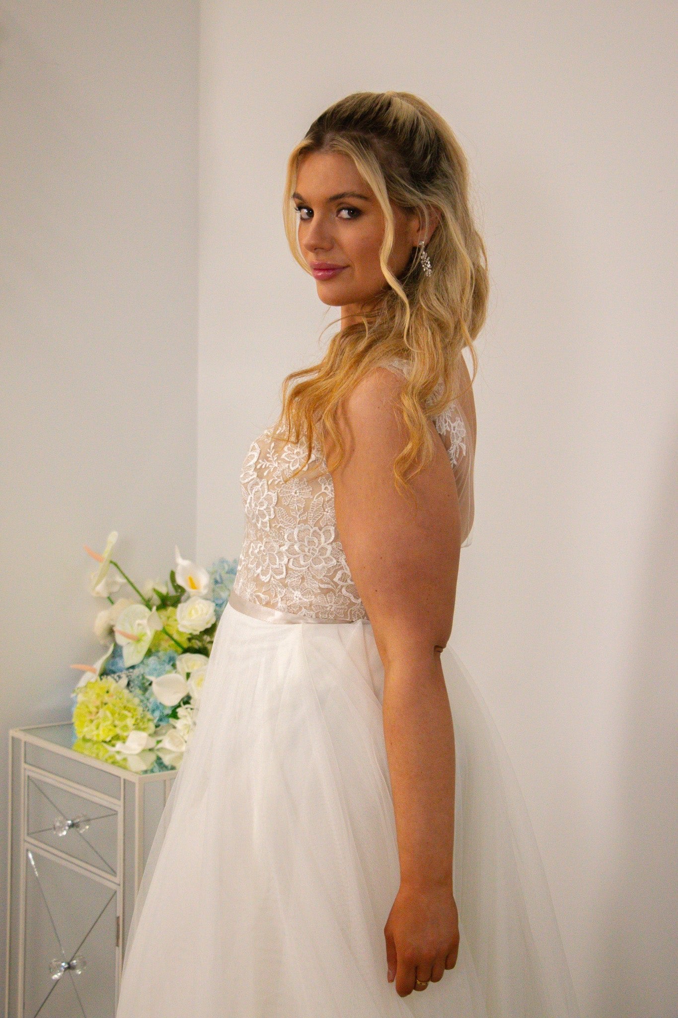 Chandler -  - Wedding Dress - Ivory & White