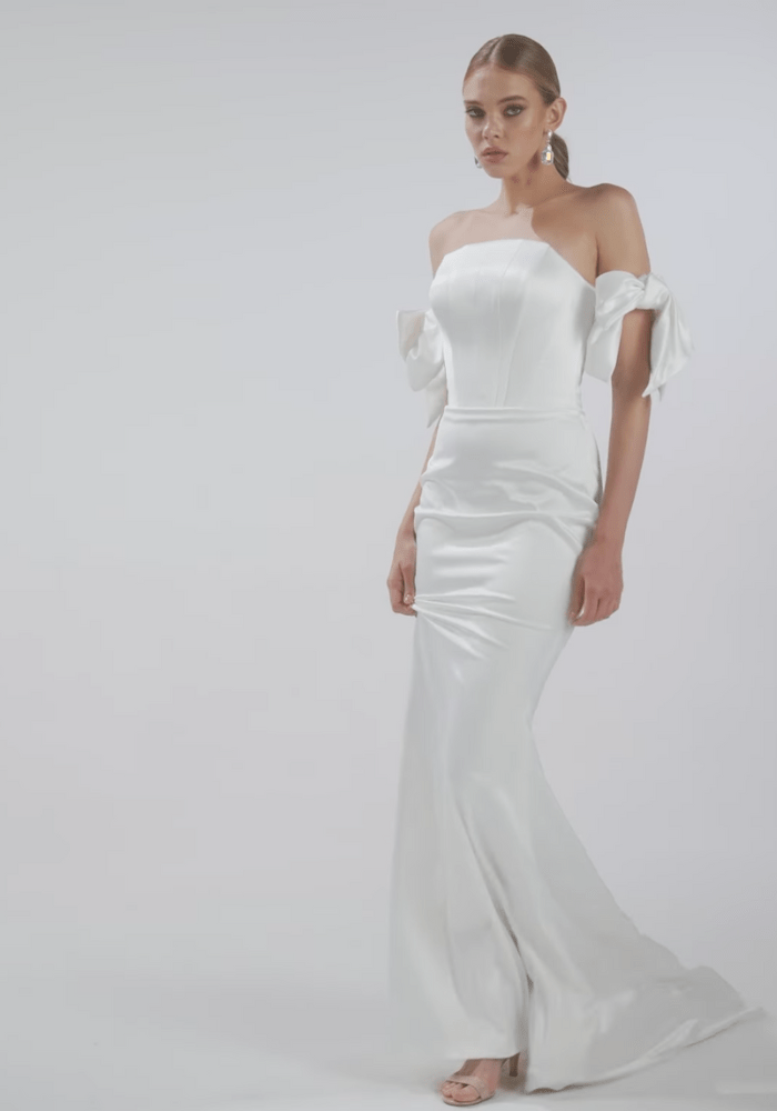 Charlotte - Wedding Dress - Ivory & White
